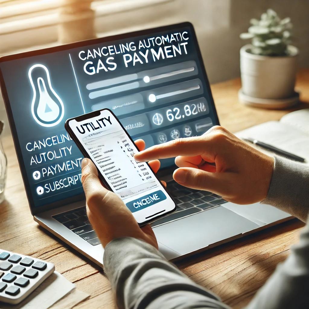 도시가스 요금 자동이체 해지