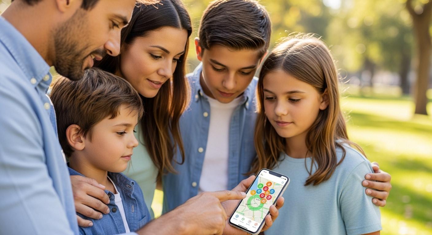 가족 위치추적 서비스