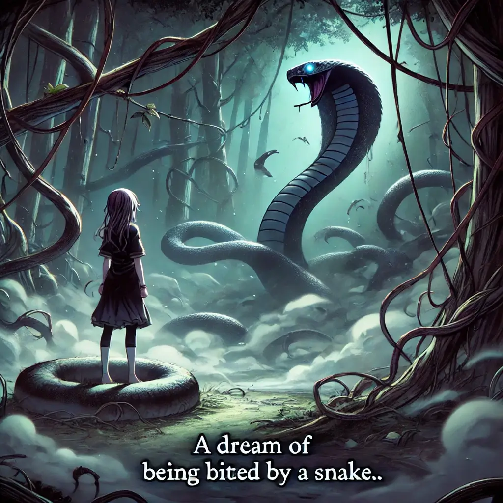 뱀한테 물리는 꿈
