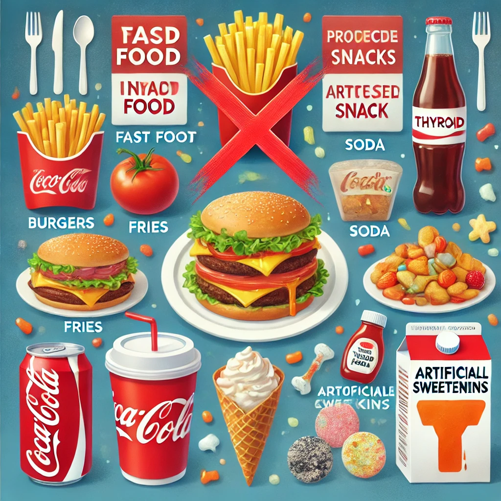 "갑상선에 나쁜 음식"