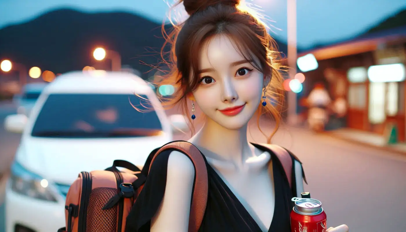 돈키호테-면세-혜택을-알아보는-여성의-모습