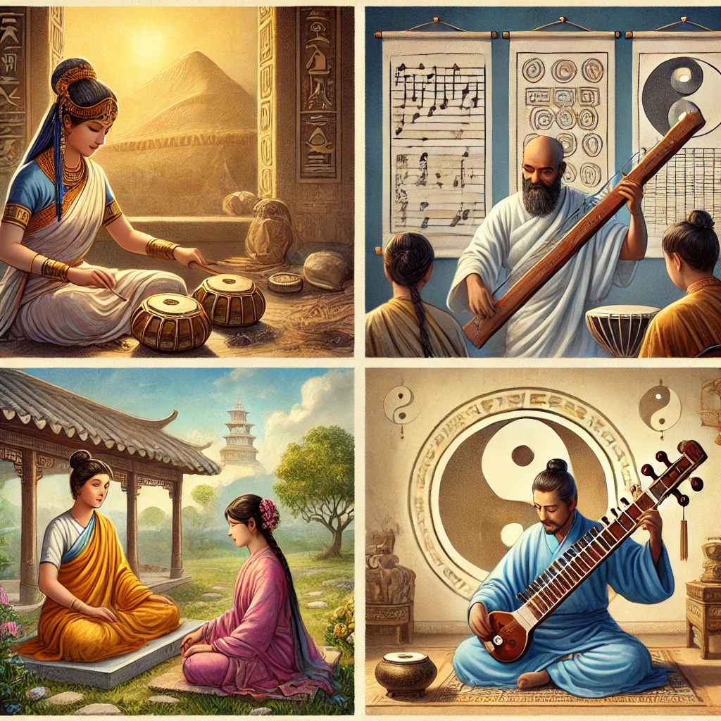 고대 음악과 의학: 치유 수단으로서의 음악 사용