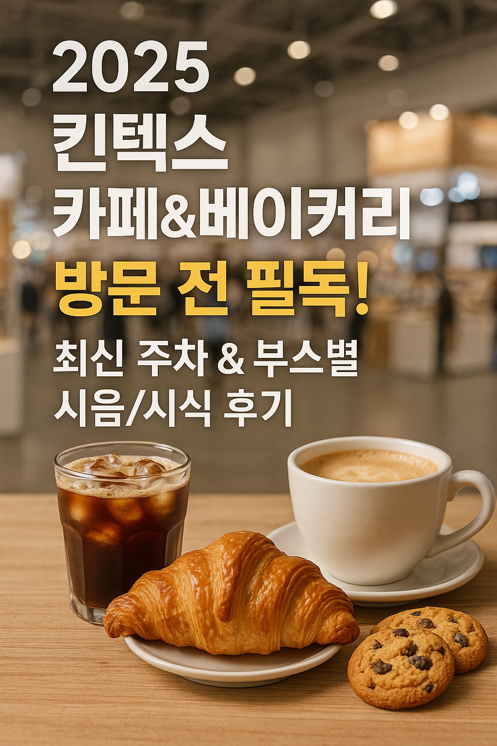 2025킨텍스카페베이커리페어-주차-시식시음팁