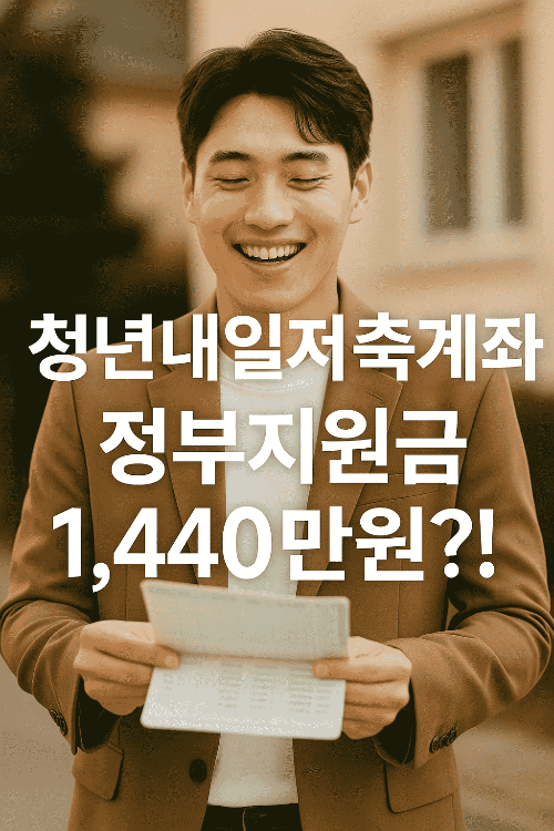 청년내일저축계좌 혜택과 조건, 3년 뒤 받을 수 있는 금액 완벽정리