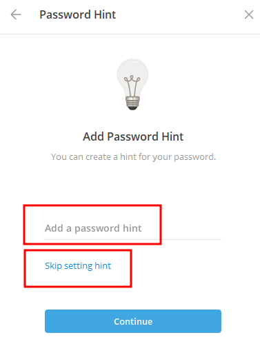 텔레그램 2단계 인증
