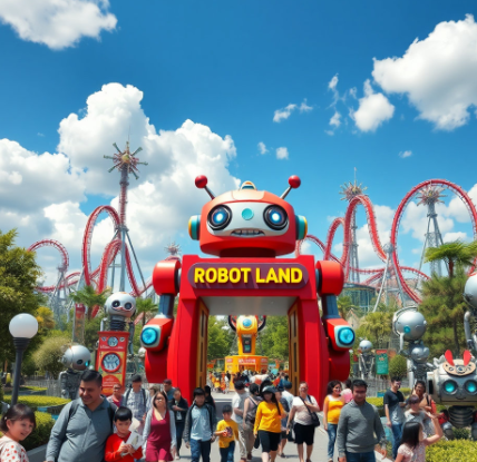 경남창원 로봇랜드 그림