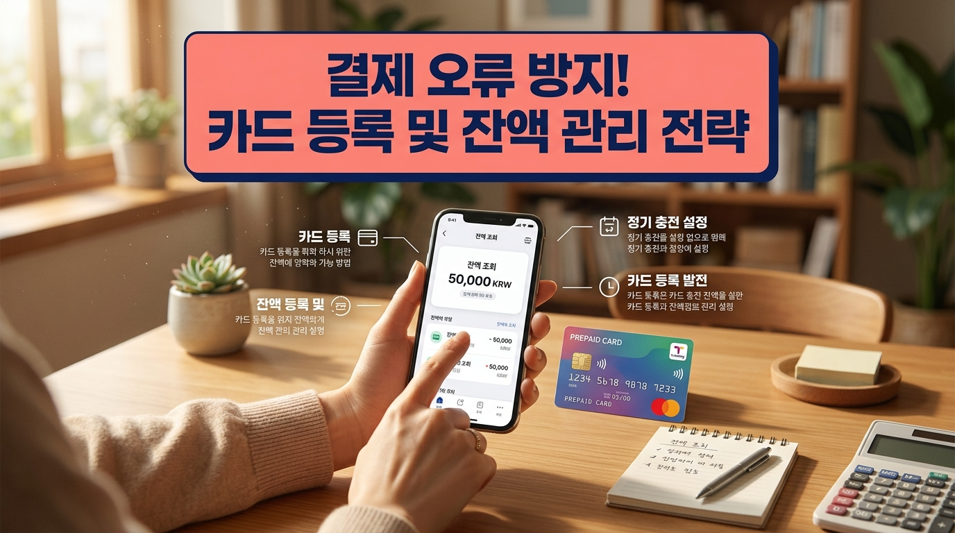 선불카드 분실 방지를 위한 사용자 등록 및 잔액 조회 성공 전략