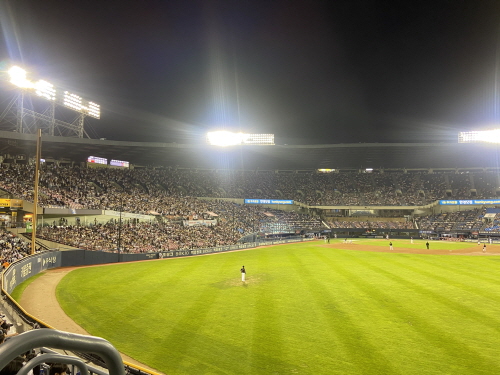 아이들과 가볼만한 곳 잠실야구장 주차장, 외야석 401블록 시야, 먹거리 추천