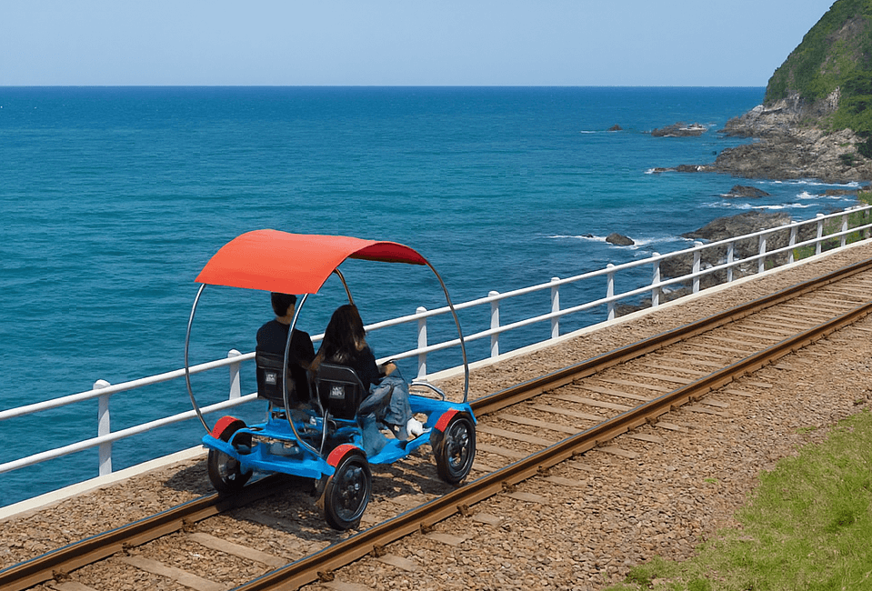 삼척 해양 레일바이크 여행, 동해의 바다를 따라 달리는 낭만 코스