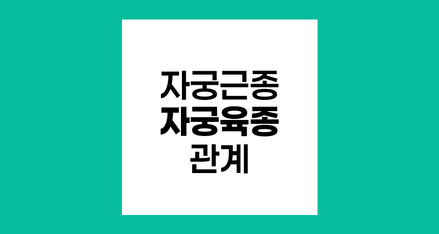 자궁근종과 자궁육종의 관계