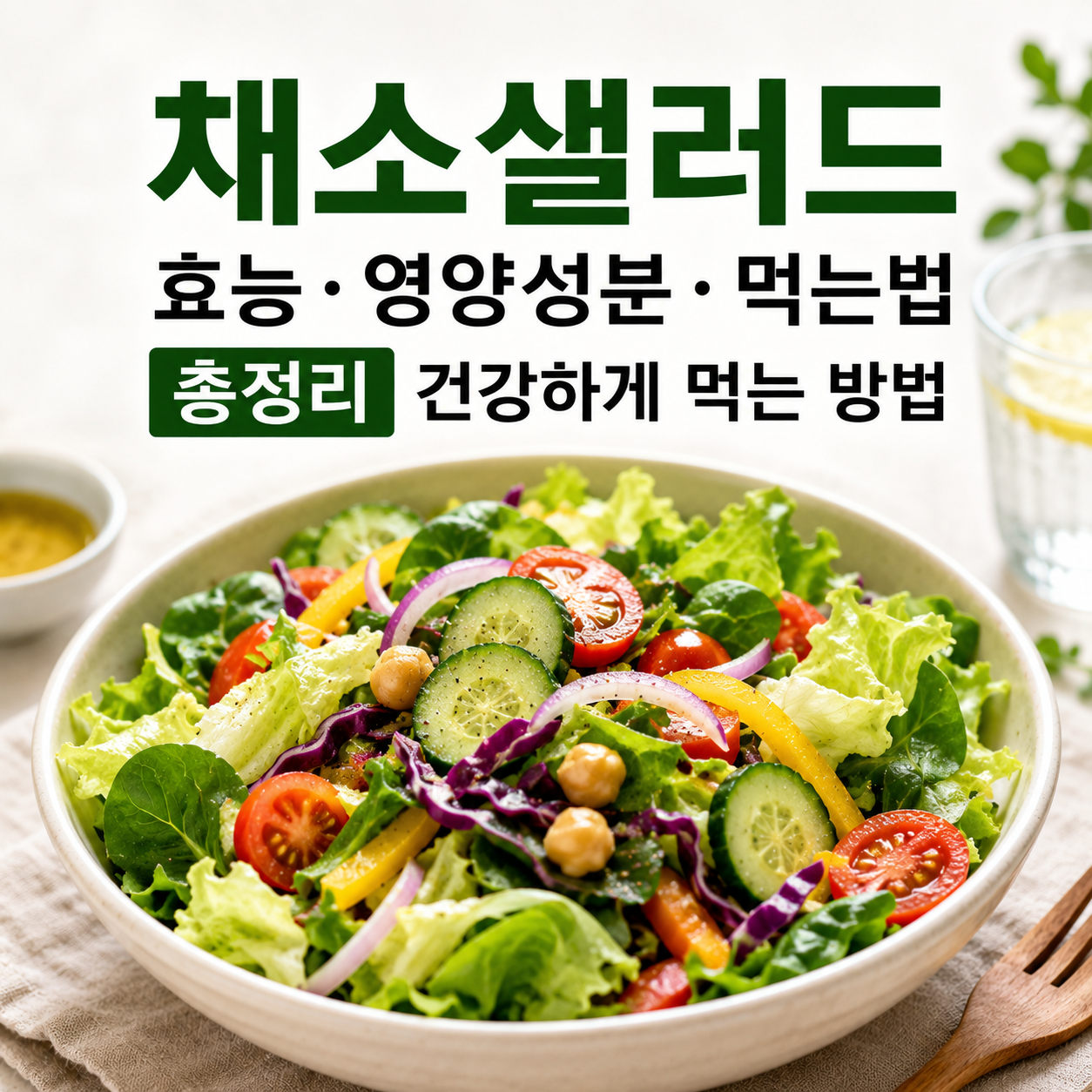 채소샐러드 효능