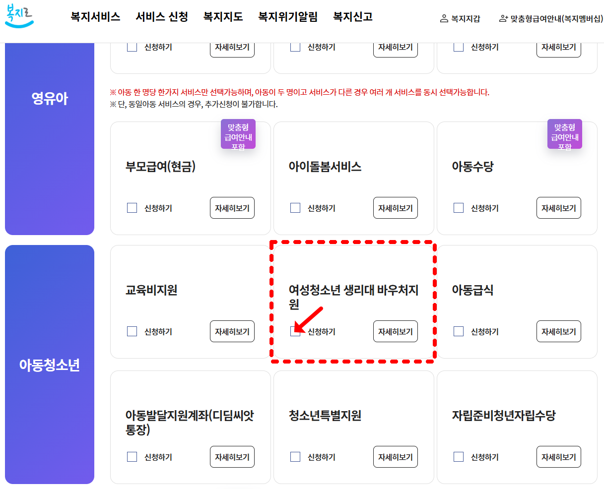 2025년 여성건강지원금 5가지 총정리｜중앙정부 지원 중심