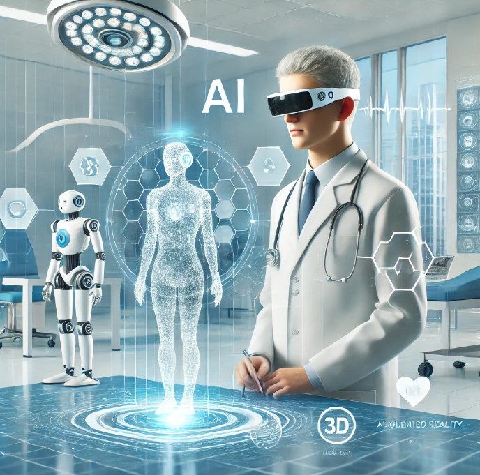 의료진을 돕는 AI기술 관련 이미지