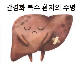 간경화 복수 환자의 수명