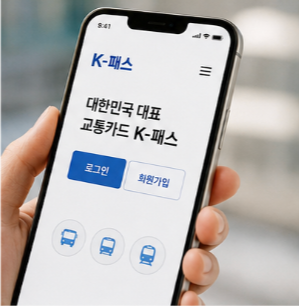 K패스 체크카드 등록방법