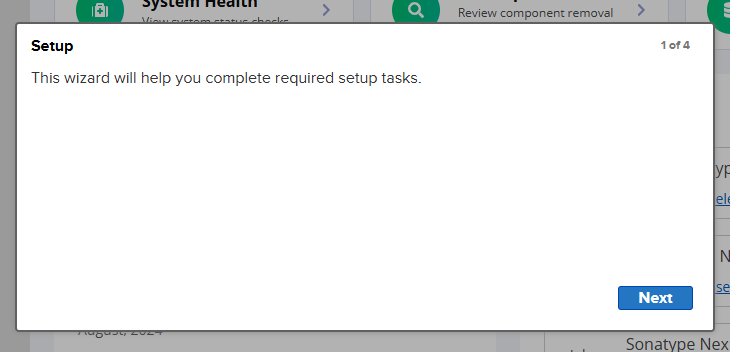 이제부터 설정 시작!