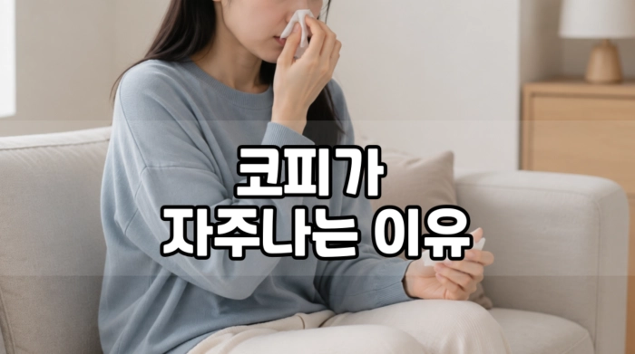 코피가 자주나는 이유