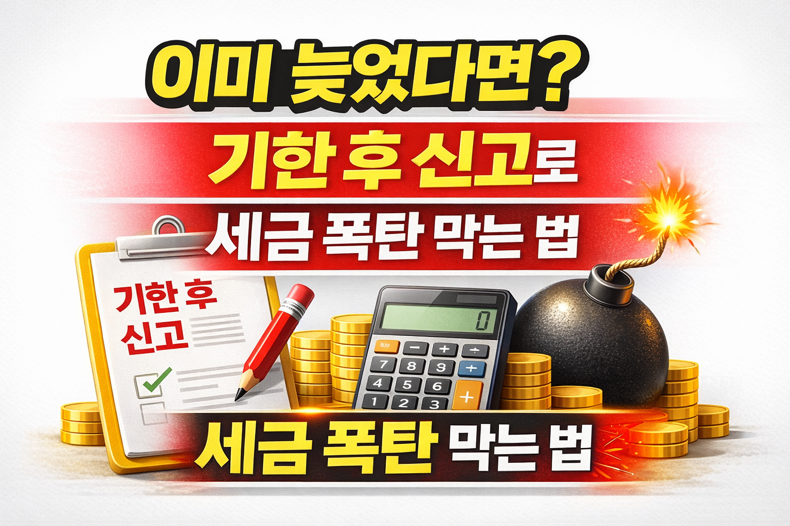 자녀 증여세 기한 후 신고 방법과 가산세 감면 전략