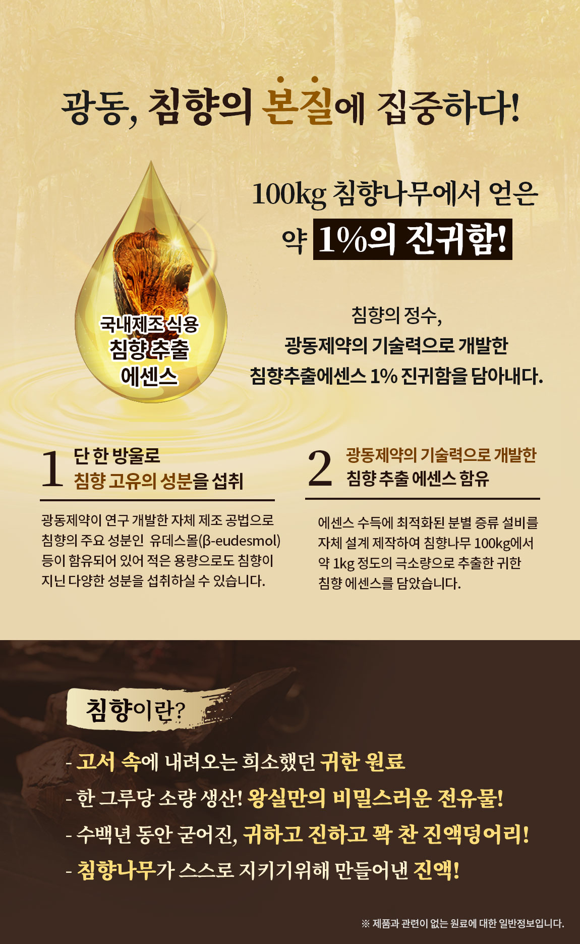 광동 침향환 가격 효능 복용법