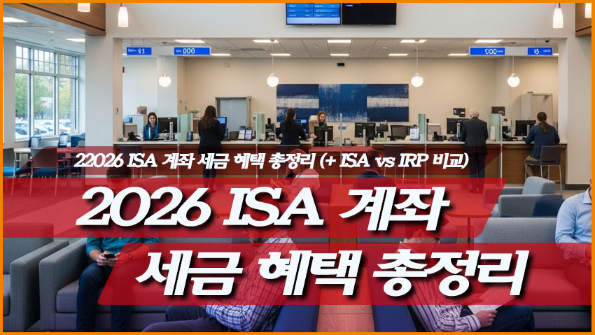 2026 ISA 계좌 세금 혜택 총정리 (+ ISA vs IRP 비교)