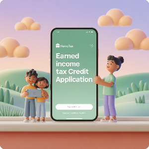 2025 근로장려금 반기신청 기간, 지급일, 신청방법 (홈택스 기간)이미지