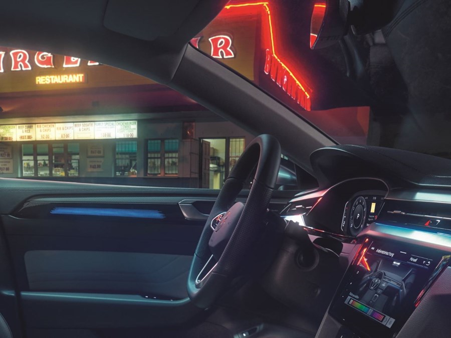 폭스바겐 아테온 앰비언트 라이트