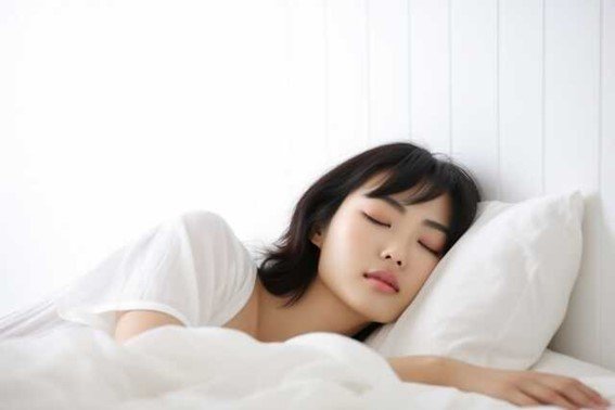 숙면을 취하는 사람