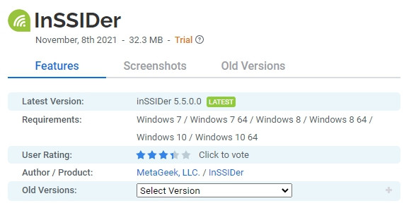 InSSIDer