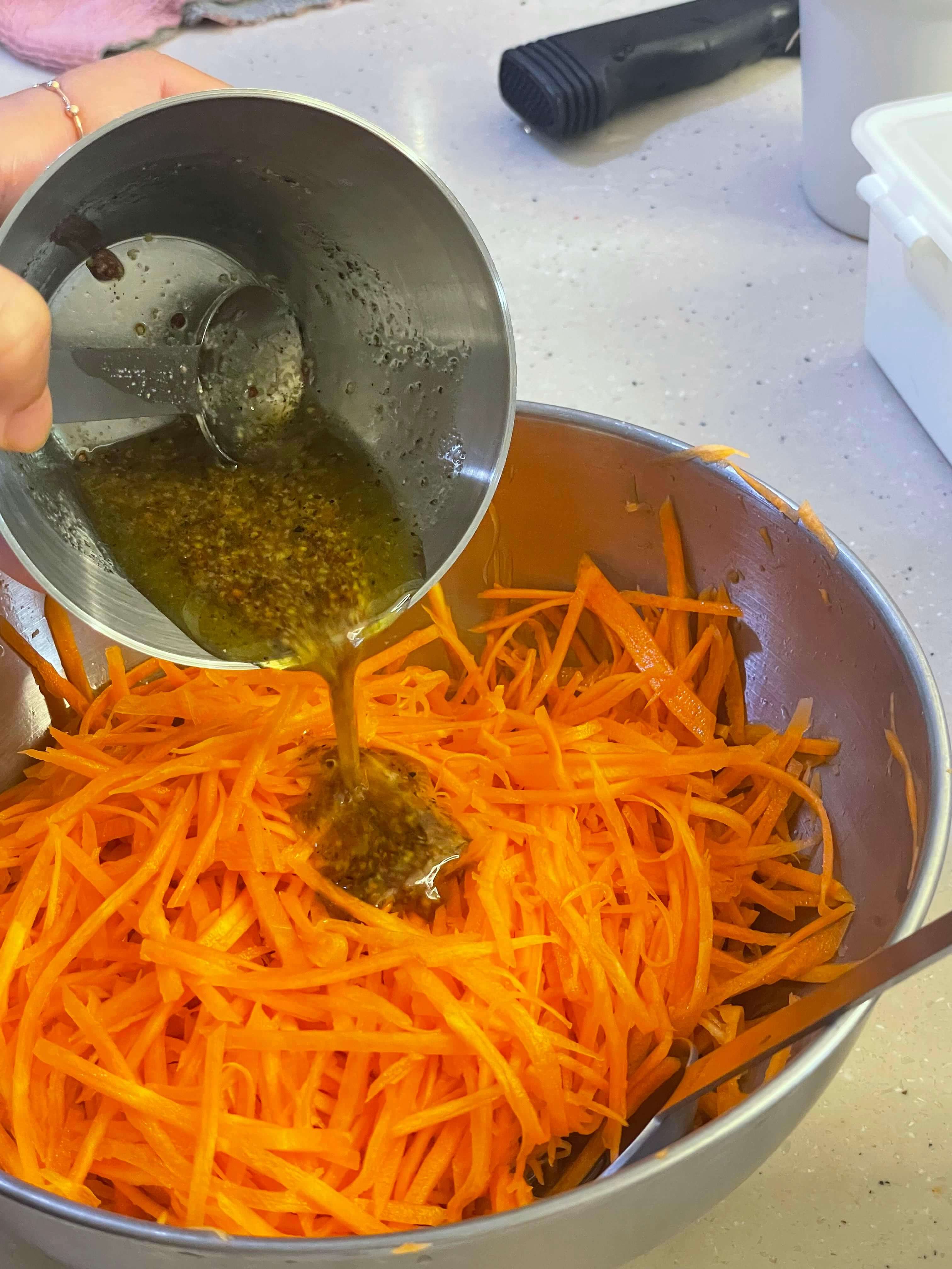 당근라페 만드는 방법