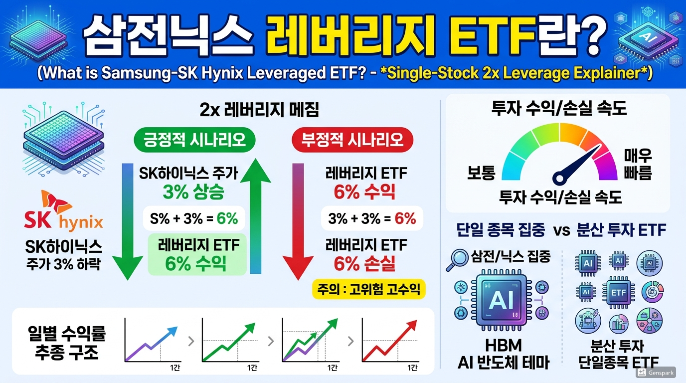 삼전닉스 레버리지 ETF란 무엇인가