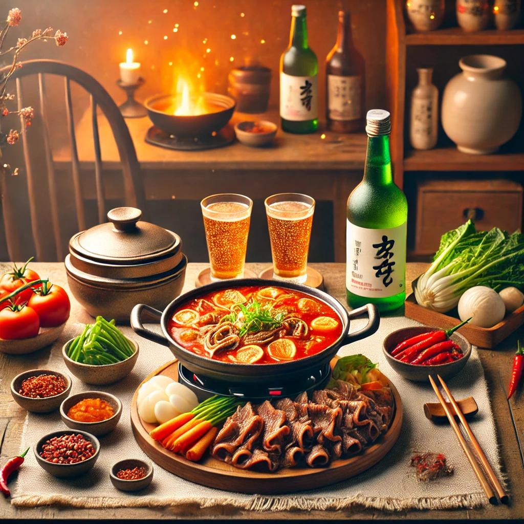 소주안주로 딱 좋은 곱창전골 밀키트로 만들어요