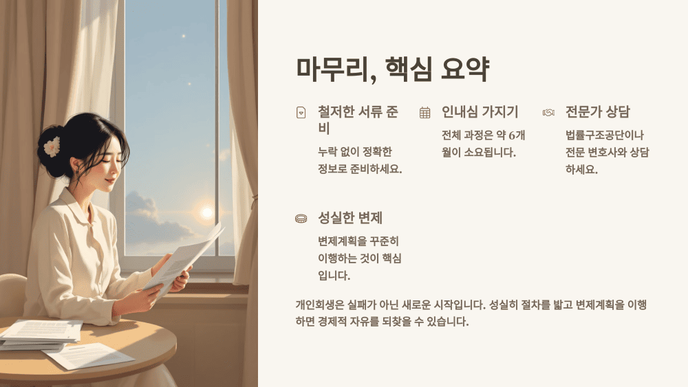 마무리, 및 핵심 요약