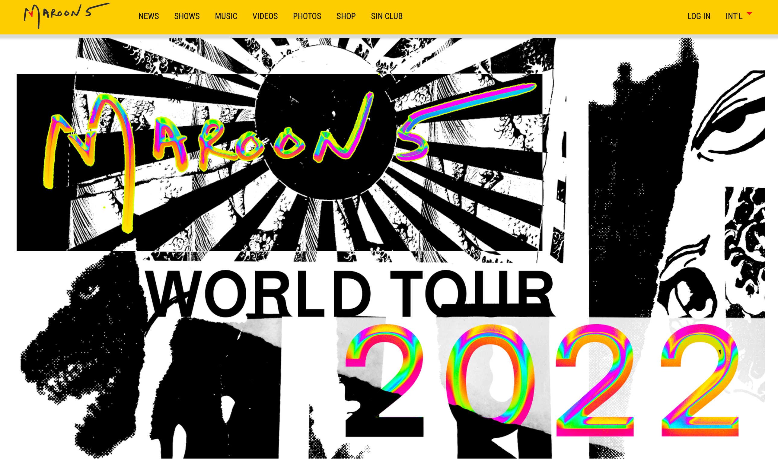 마룬파이브 욱일기