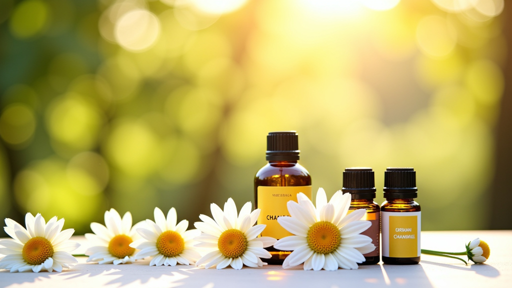 카모마일 저먼과 로만