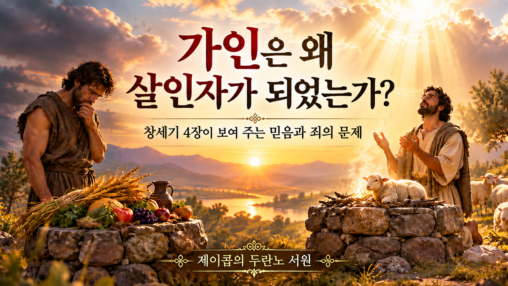 가인은 왜 살인자가 되었는가? 창세기 4장이 보여 주는 믿음과 죄의 문제