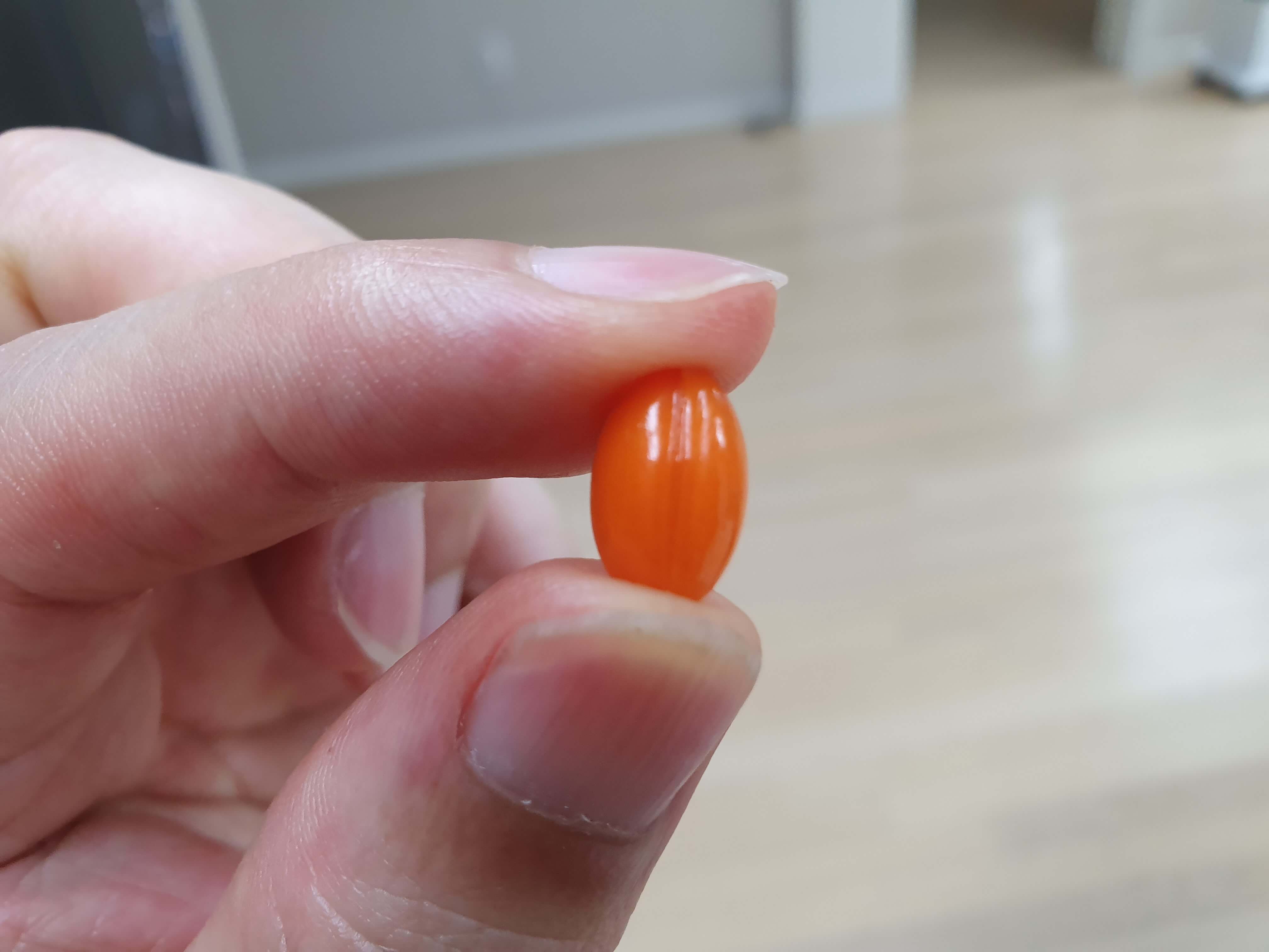 코엔자임-알갱이-크기