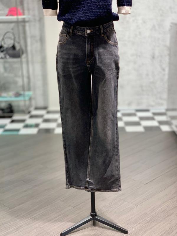 시슬리 세미 부츠컷 데님 팬츠 SADP71341