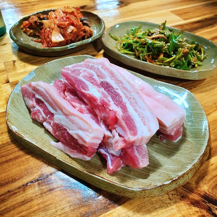 생방송 오늘저녁 김포 미나리삼겹살 맛집