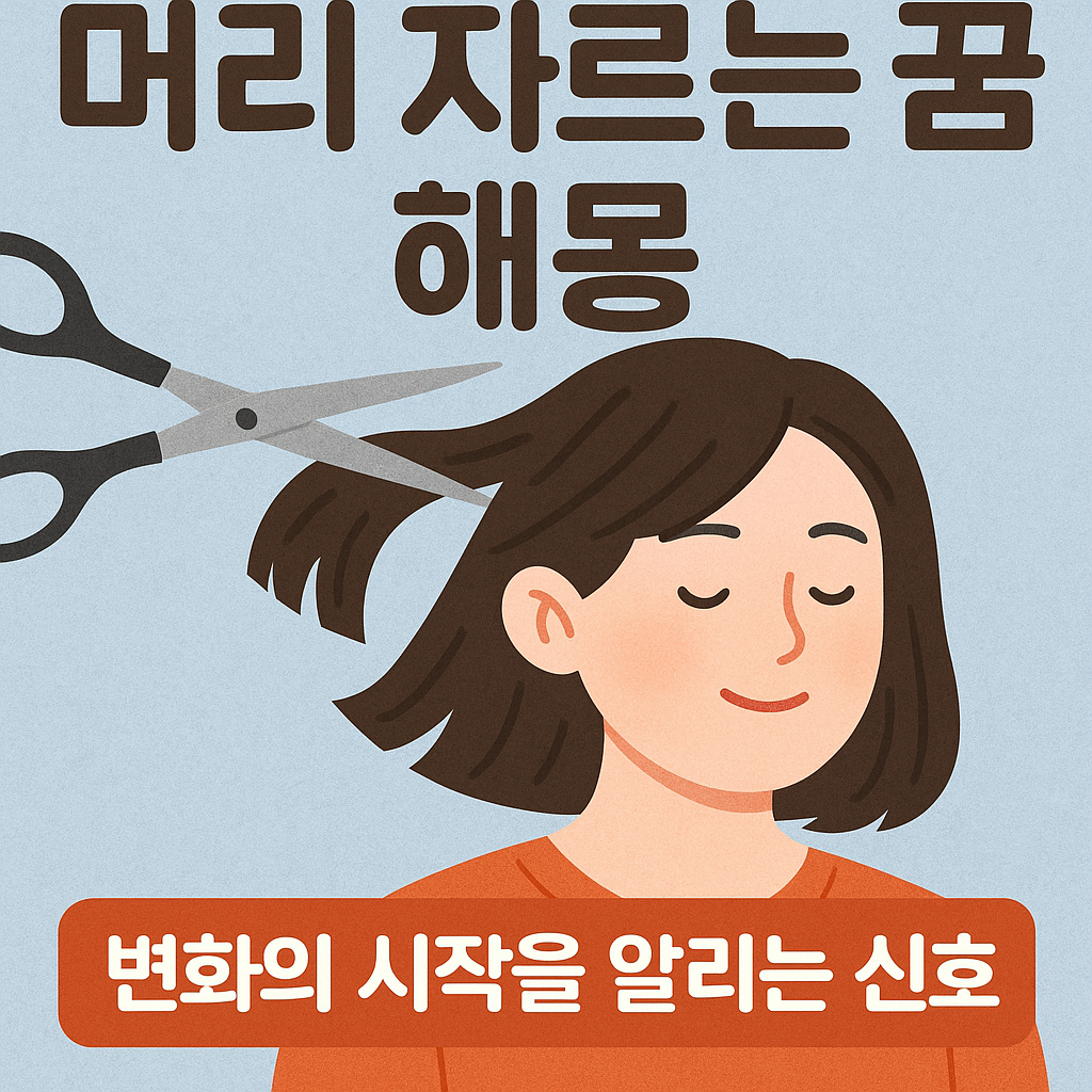 머리 자르는 꿈