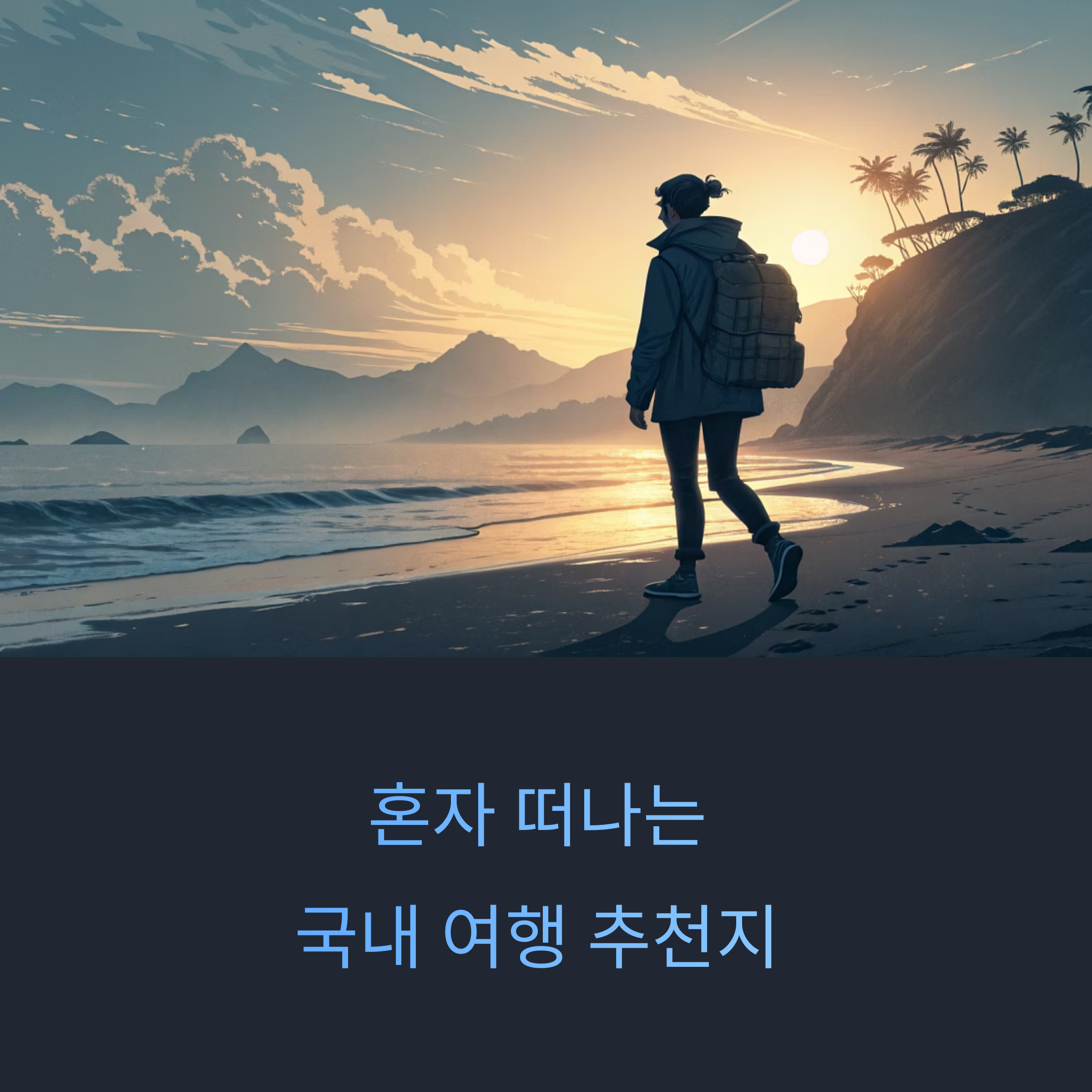 혼자 떠나는 국내 여행 추천지 5선: 2025년 최신 가이드