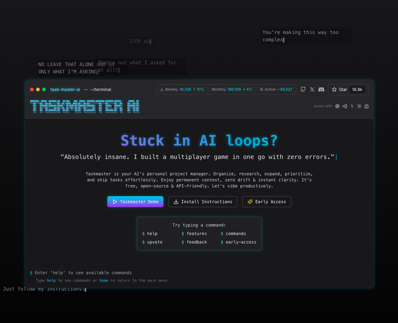 Task Master AI - 개발자를 위한 AI 기반 작업 자동화 및 프로젝트 관리 도구