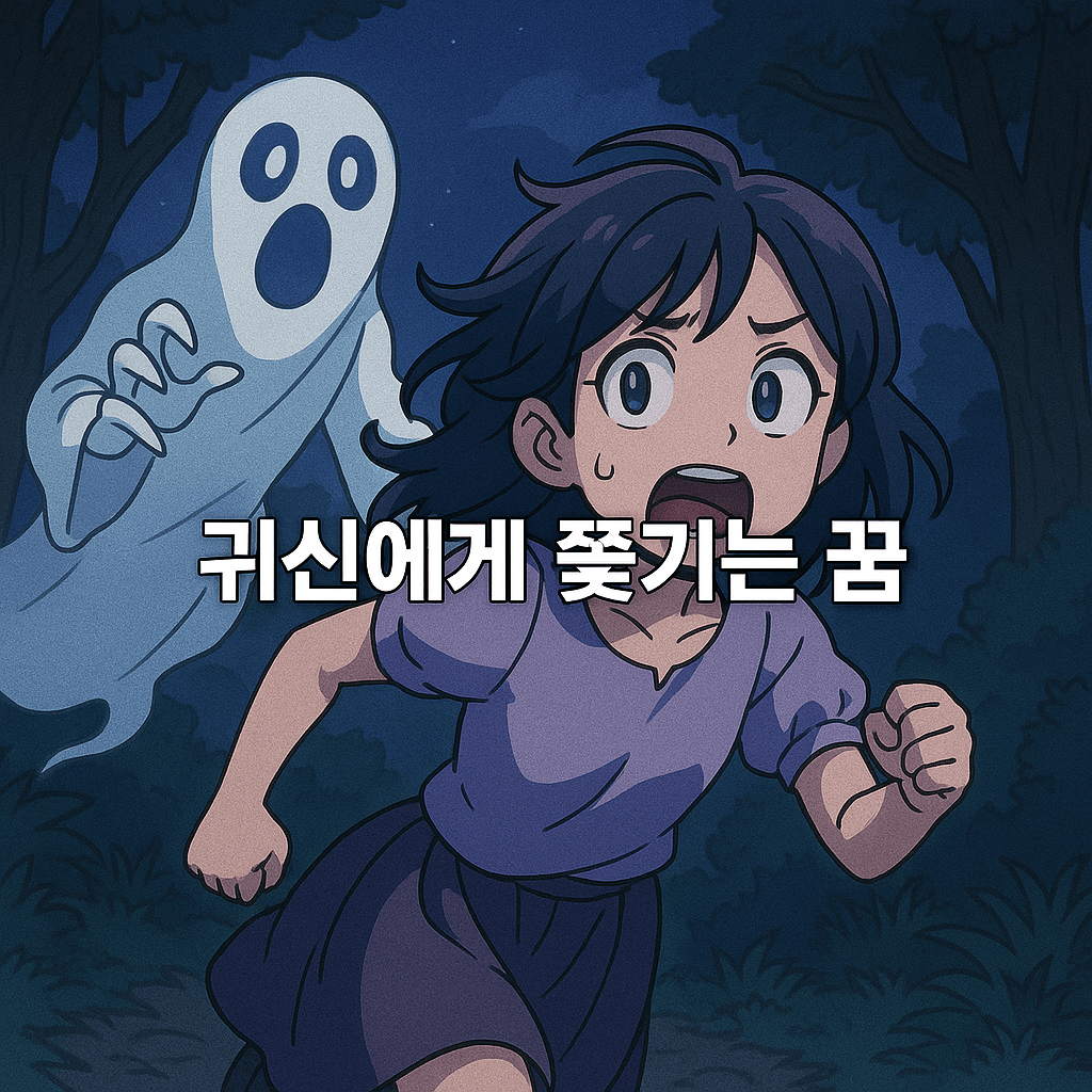 귀신에게 쫓기는 꿈 해몽