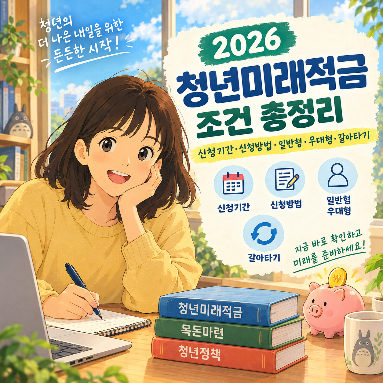 2026 청년미래적금 조건 총정리｜신청기간&middot;신청방법&middot;일반형 우대형&middot;갈아타기