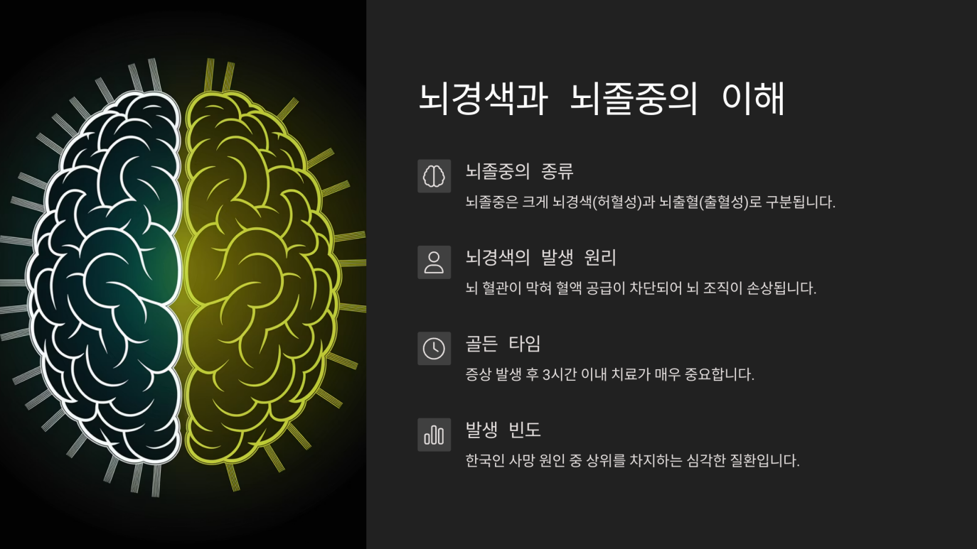 뇌경색 전조증상 치료 2