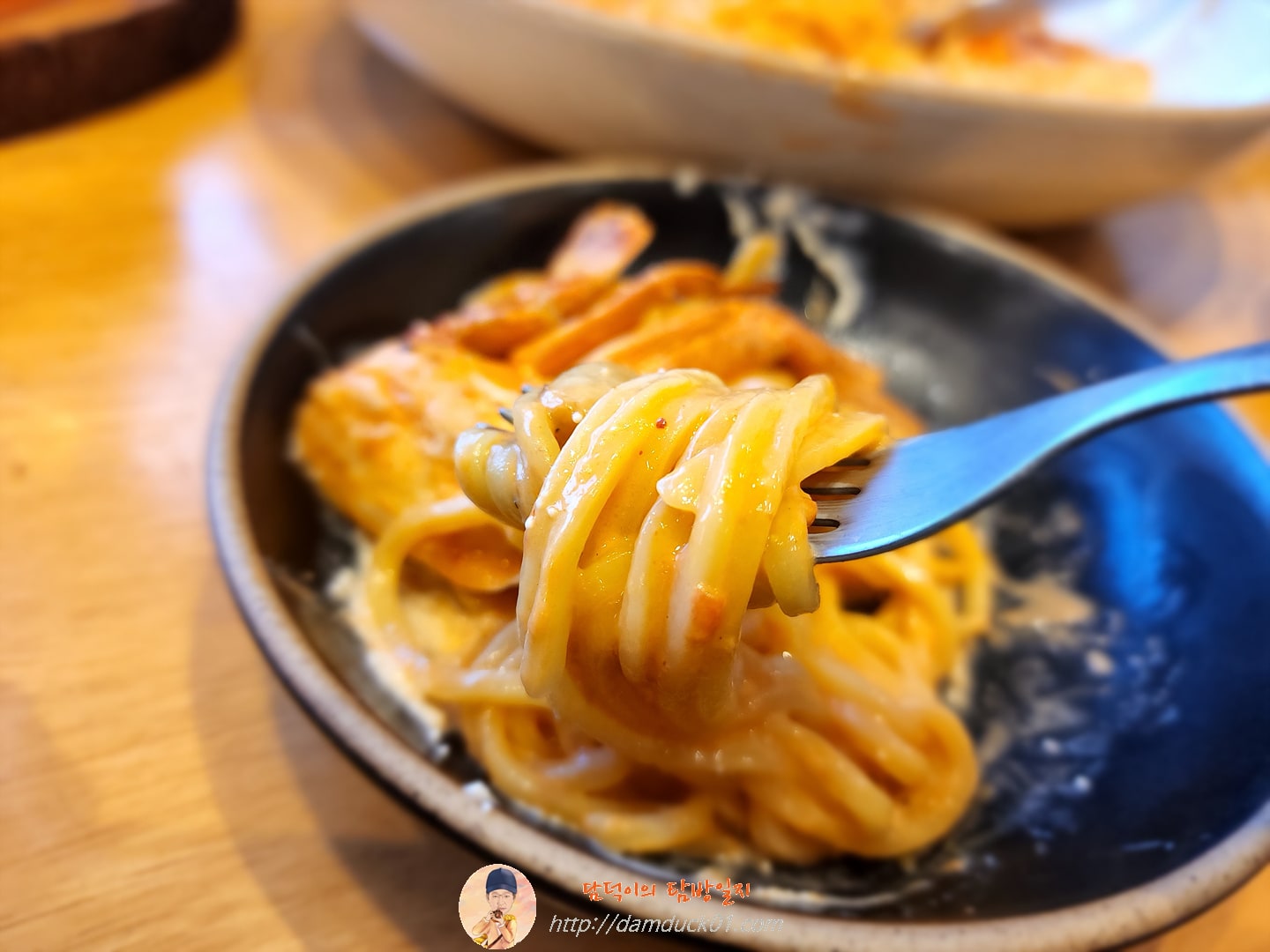 꽃게 로제 생면 파스타