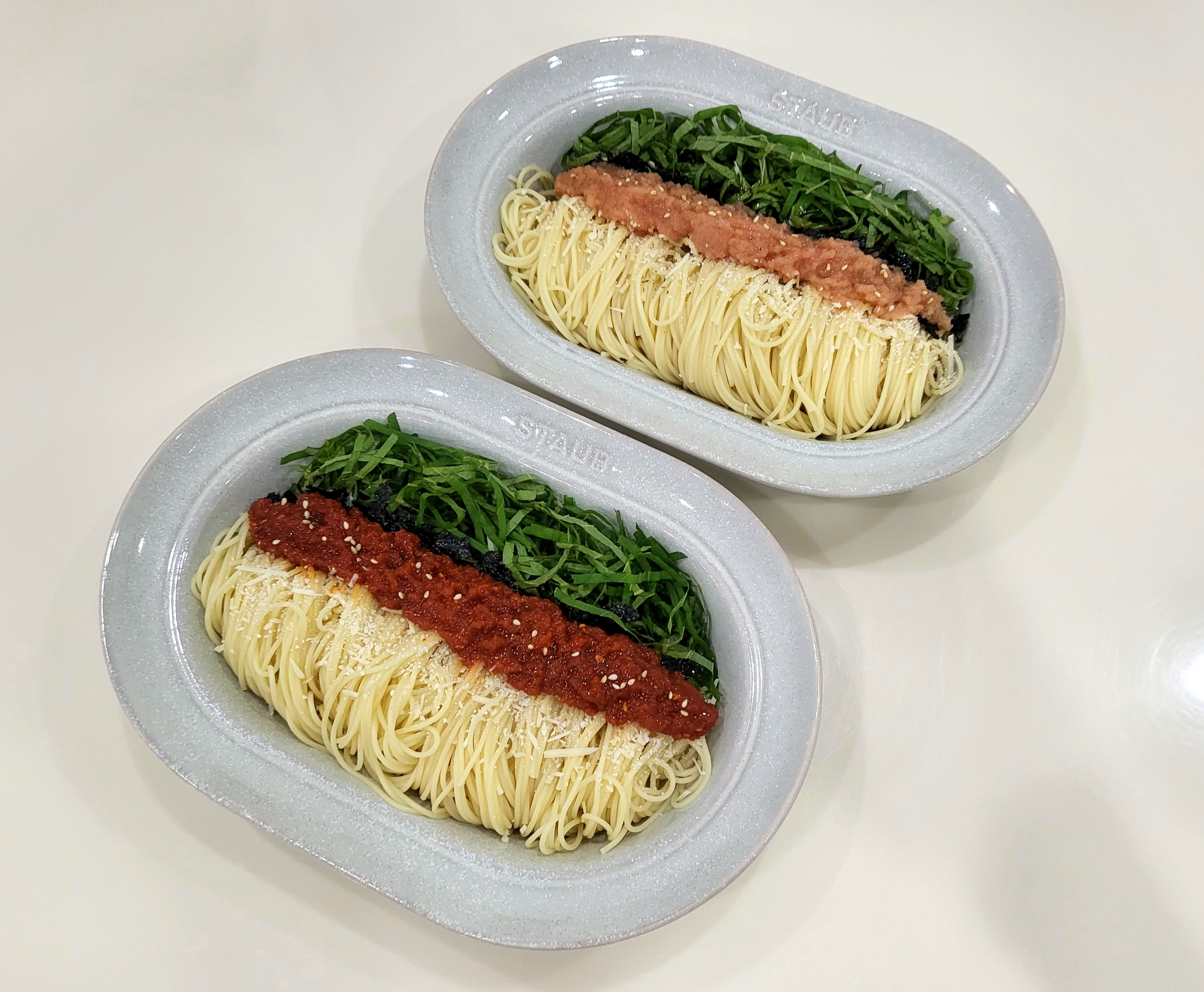 명란 청어알 들기름 파스타