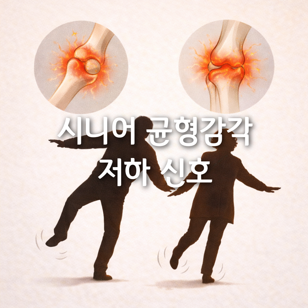 나이 들수록 잘 넘어지는 이유, 균형 감각의 변화⚠️