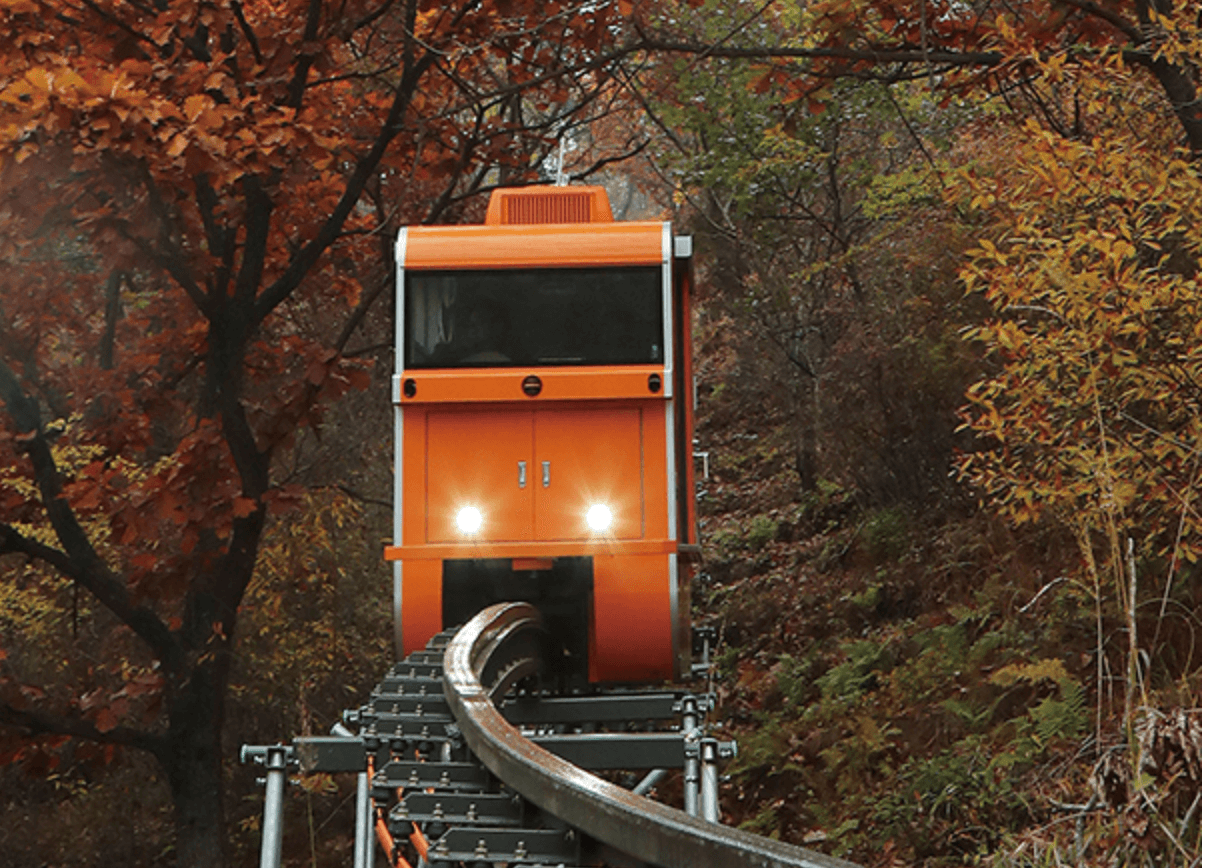 함양 대봉산 모노레일 스카이랜드