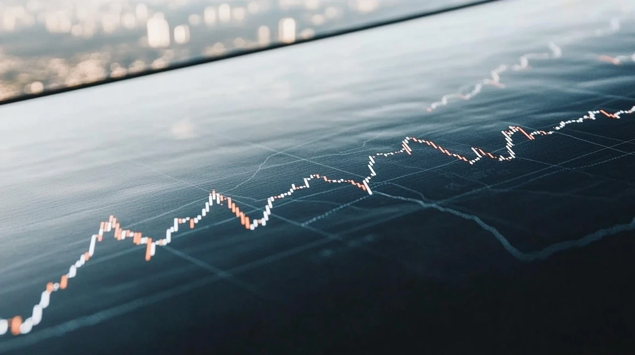 ETF 시장 가격과 순자산가치(NAV) 차이와 프리미엄·디스카운트 구간이 선형 그래프로 표시된 차트, ETF 리스크 모니터링과 가격 변동 분석에 중점