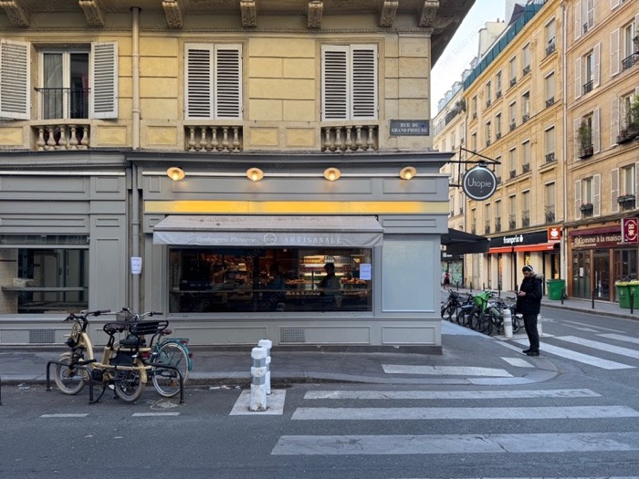 파리 유토피 빵집 외관, Utopie Paris bakery exterior, 파리 유명 빵집 추천, 파리 베이커리 위치